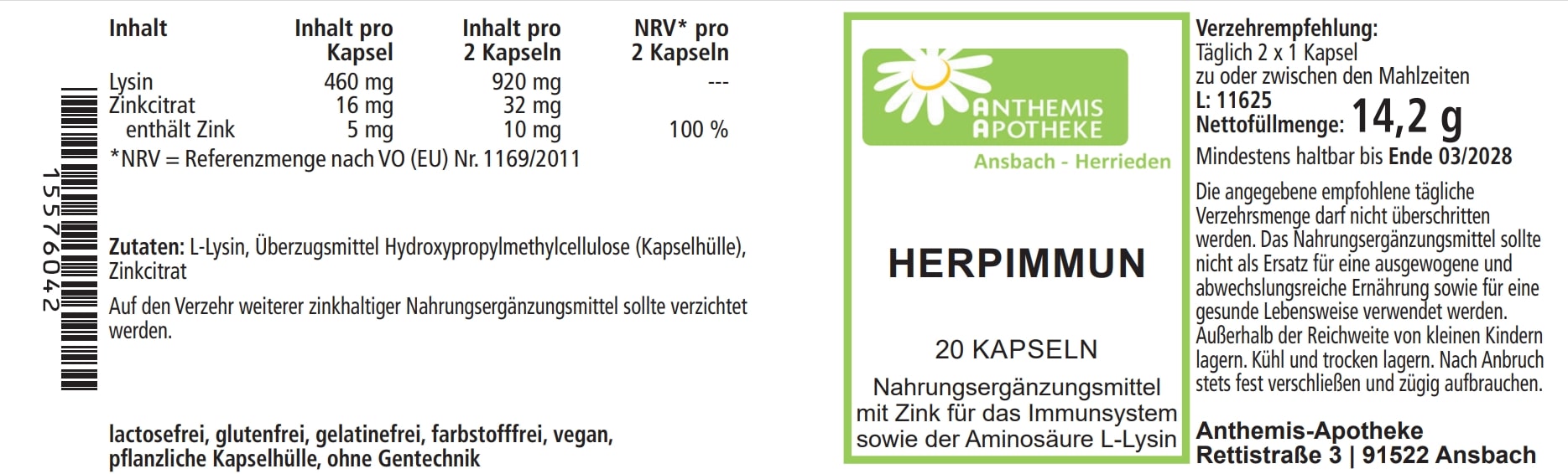 HERPIMMUN Kapseln