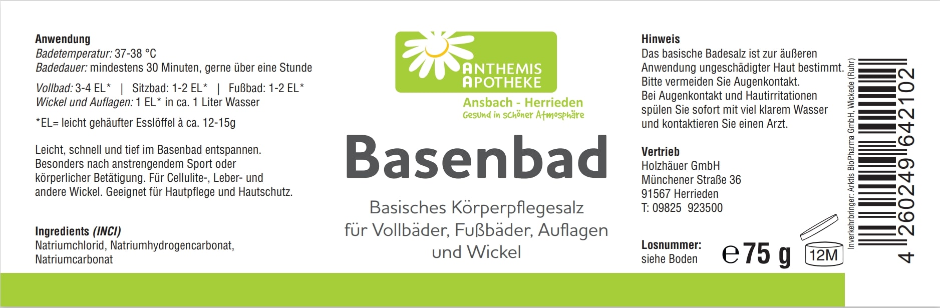 BASENBAD Anthemis