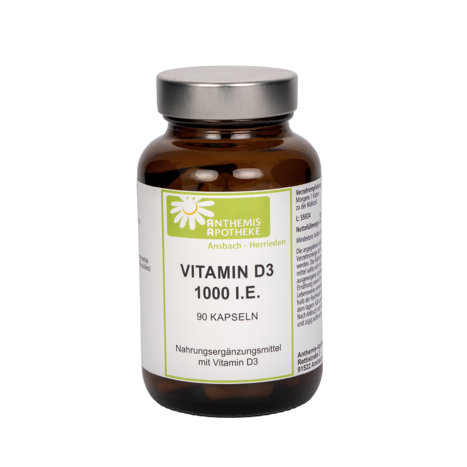 VITAMIN D3 1000 I.E. Kapseln