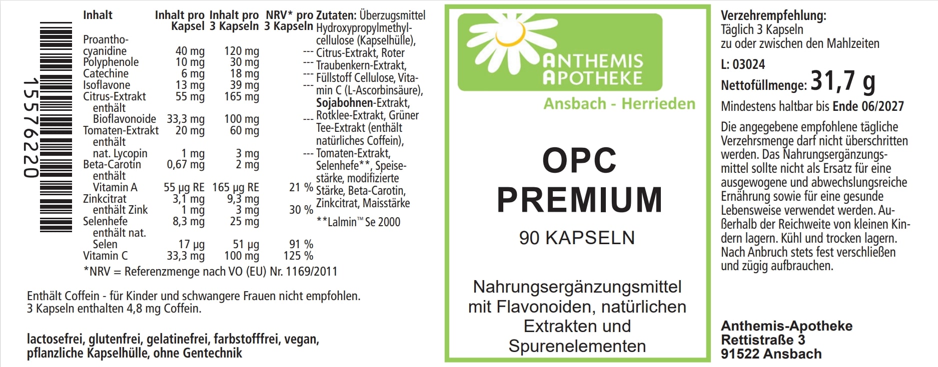 OPC PREMIUM Kapseln
