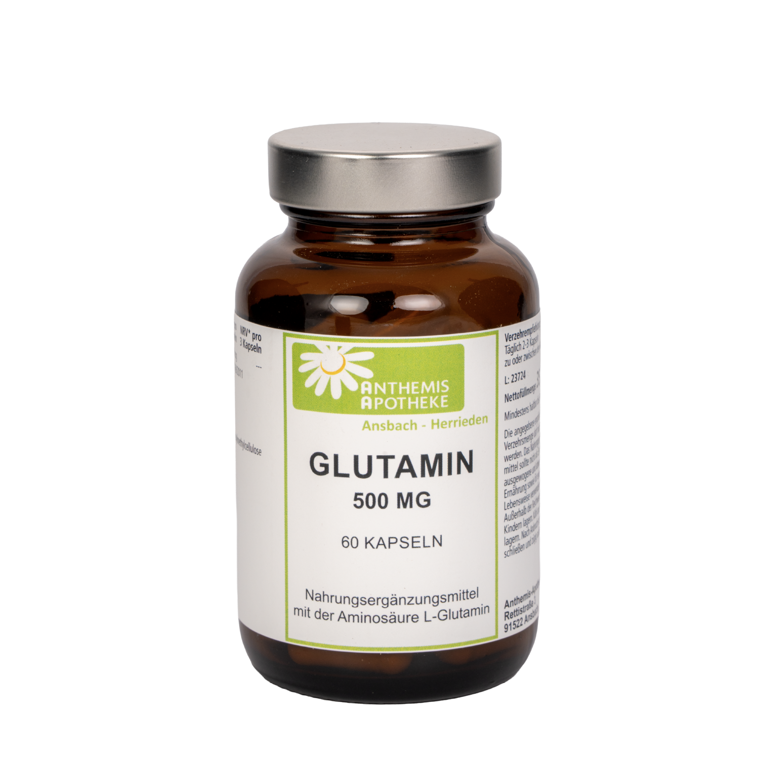 GLUTAMIN 500 mg Kapseln