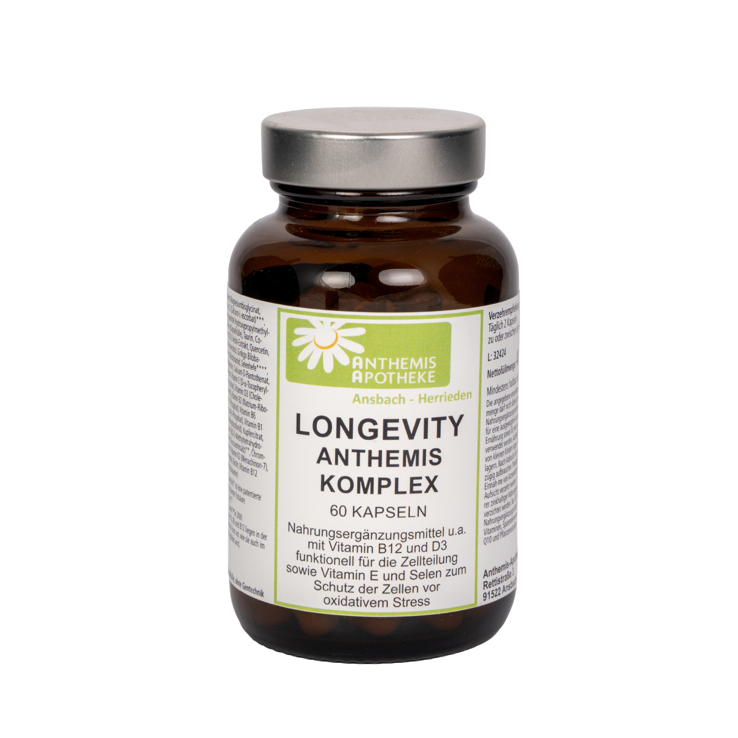 LONGEVITY Anthemis Komplex Kapseln